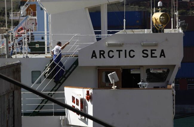 Сухогруз Arctic Sea прибыл в территориальные воды Мальты