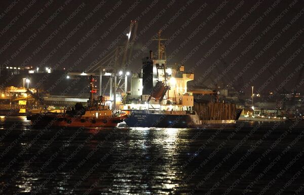 Сухогруз Arctic Sea прибыл в территориальные воды Мальты