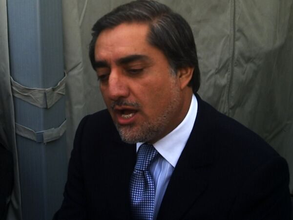 Лидер афганской оппозиции Абдулла Абдулла. Архив