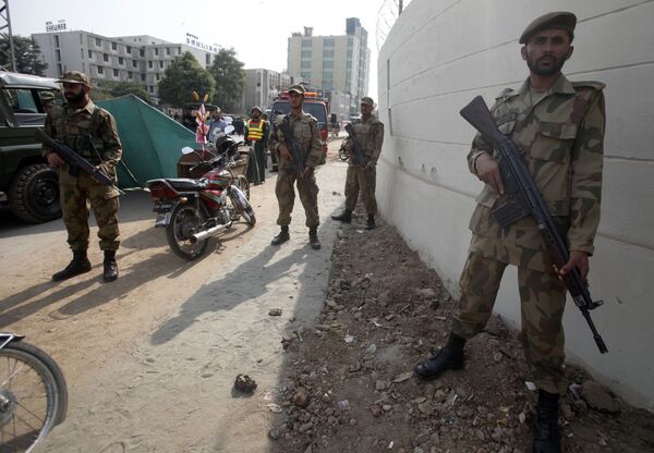 Взрыв прогремел рядом с отелем в пакистанском городе Равалпинди неподалеку от Исламабада