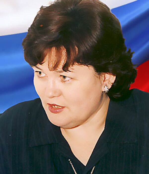 Первый заместитель председателя правительства региона по вопросам социальной политики Наталья Западнова