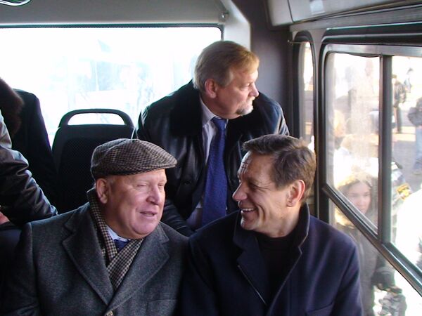 Вице-премьер Александр Жуков и губернатор Нижегородской области Валерий Шанцев 