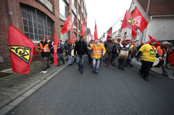 Массовые забастовки рабочих Opel в Германии