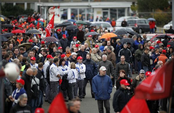 Массовые забастовки рабочих Opel в Германии