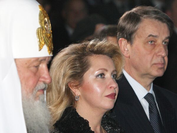 Супруга президента РФ Светлана Медведева на закрытии Шестого международного благотворительного кинофестиваля Лучезарный ангел