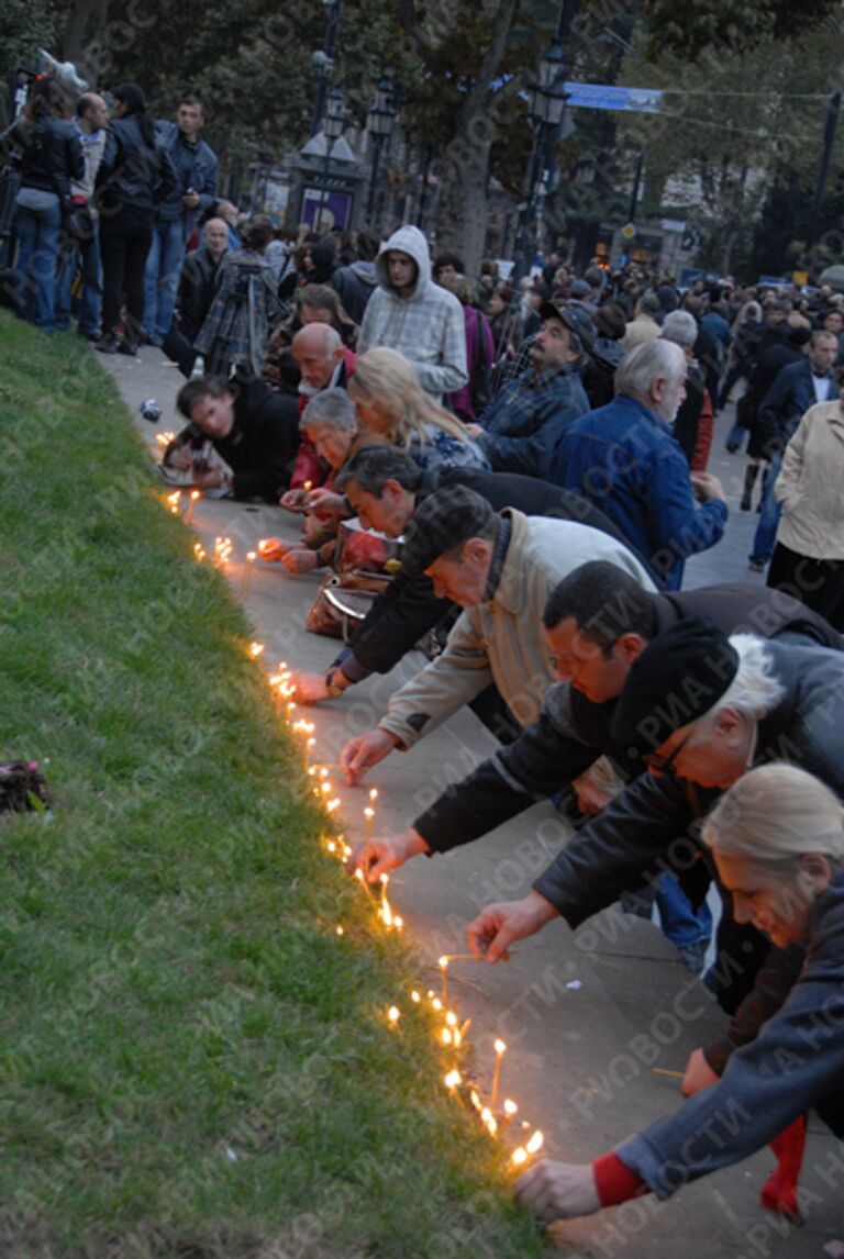 Шествие и митинг в Тбилиси