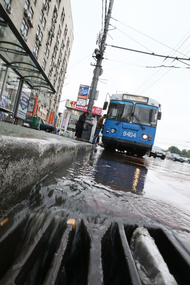 Ливень в Москве. Архив