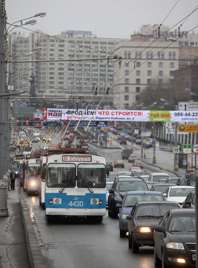 Троллейбусы в Москве. Архив