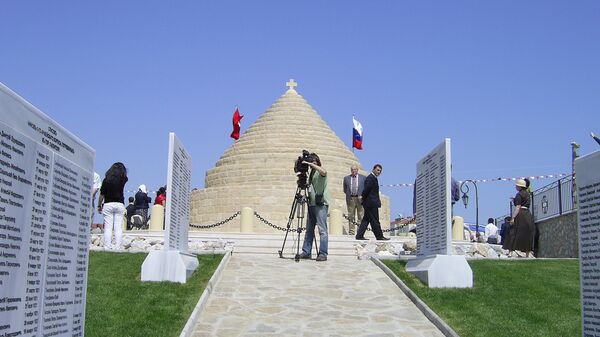 Галлиполийский мемориал в Турции в память о российских воинах, умерших и похороненных в 20-е годы XX века. Архив