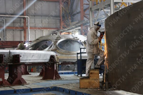 Корпус сборки реактора на быстрых нейтронах БН-800 Корпус сборки реактора на быстрых нейтронах БН-800