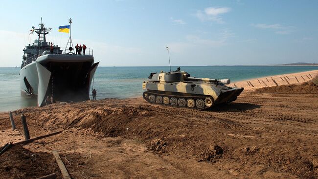 Военные учения ВС Украины. Архивное фото