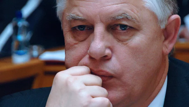 Лидер коммунистической партии Украины Петр Симоненко. Архив