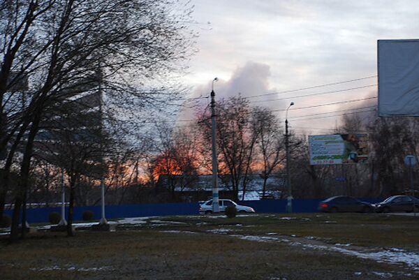 Взрыв на складе с боеприпасами в Ульяновске
