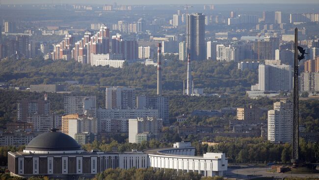 Парк Победы на Поклонной горе. Архив