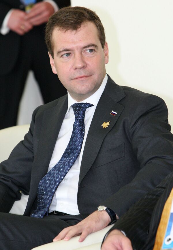 Президент РФ Д.Медведев на XVII саммите АТЭС в Сингапуре