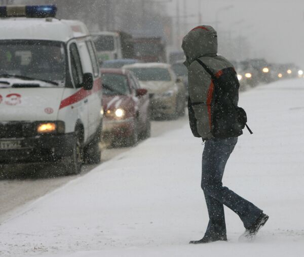 Таких сильных морозов, как в декабре 2009 года, в Москве не было три года