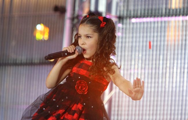 Победительница национального российского отборочного конкурса детской песни Евровидение–2009 Екатерина Рябова