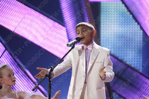 На детском Евровидении-2008 Россию представит воронежский школьник Миша Пунтов