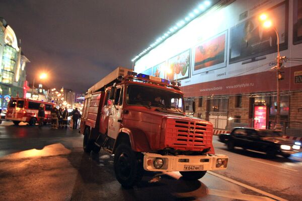 Пожар в автомастерской на юго-востоке Москвы потушен