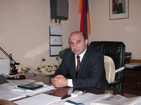 Министр энергетики и природных ресурсов Армении Армен Мовсисян