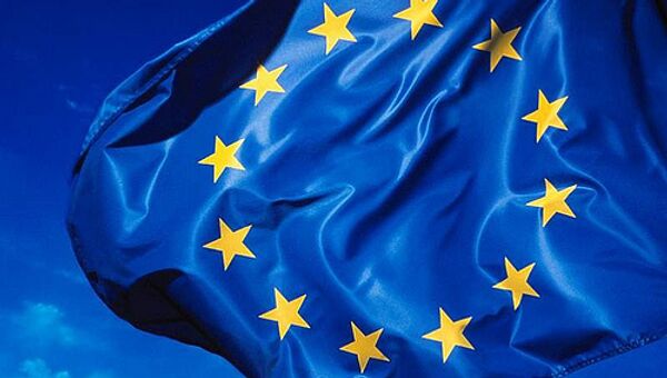 Флаг Евросоюза, архивное фото