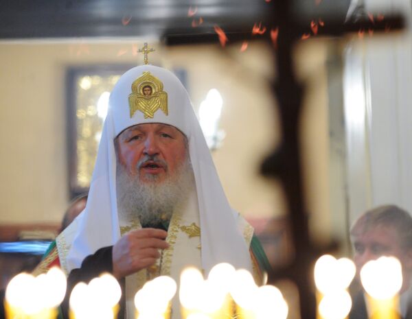 Патриарх Кирилл совершит божественную литургию в Успенском соборе Кремля
