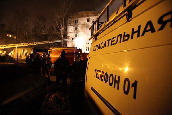 Взрыв бытового газа на юго-востоке Москвы. Архив