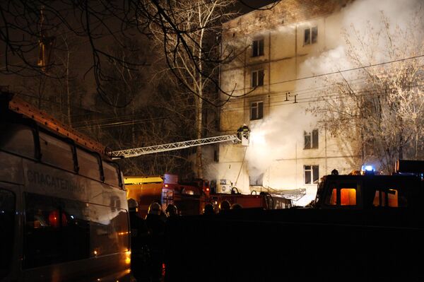 Бытовой газ взорвался в квартире в Красноярске, пострадала женщина
