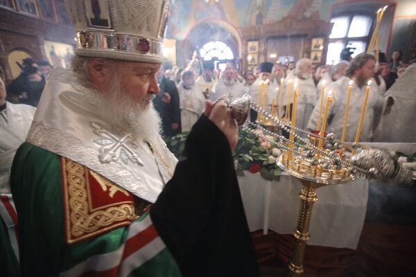 Патриарх Московский и всея Руси Кирилл принял участие в прощании со священником Даниилом Сысоевым