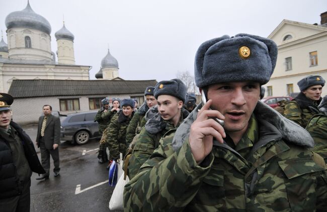 Призыв на военную службу. Архив