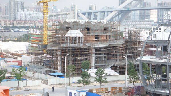 Продолжается строительство комплекса ЭКСПО-2010 в Шанхае