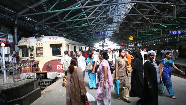 Индия, вокзал. Архивное фото