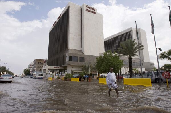 Наводнение в Саудовской Аравии