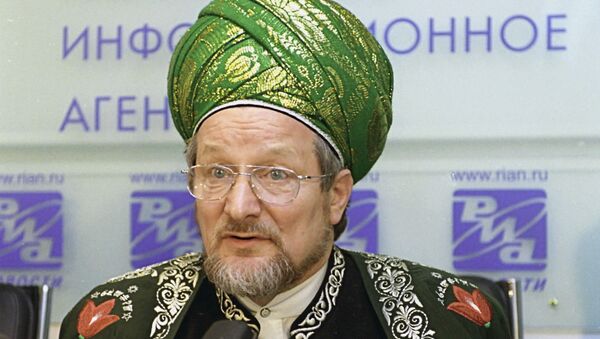 Председатель Центрального духовного управления мусульман России Талгат Таджуддин