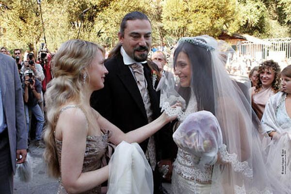 Юлия Тимошенко на венчании дочери