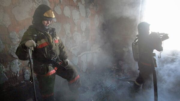 Пожар в лаборатории химических соединений в Москве потушен - МЧС