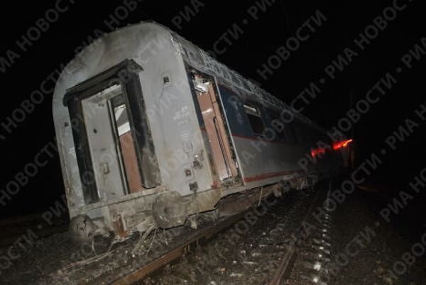 На Октябрьской железной дороге вечером 27 ноября произошла авария