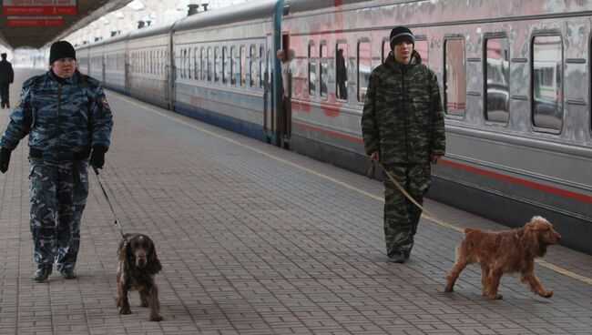 На Ленинградском вокзале в Москве