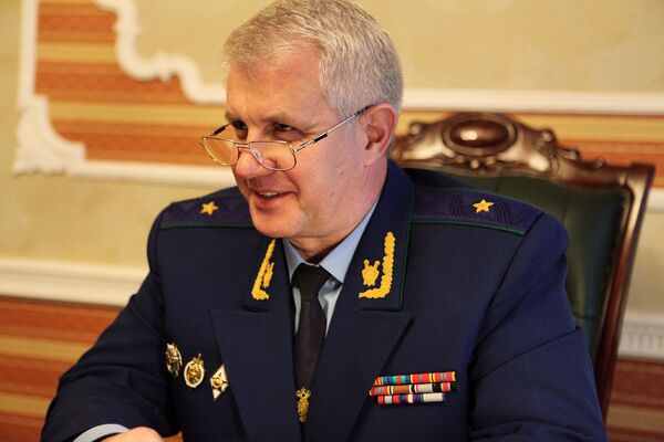 Руководитель следственного управления СКП по Чечне Виктор Леденев