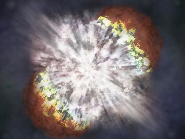 Астрономы выявили взрыв самой тяжелой звезды из всех когда-либо наблюдавшихся