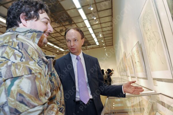 Выставка Рандеву открылась в Москве в Центральном доме художника