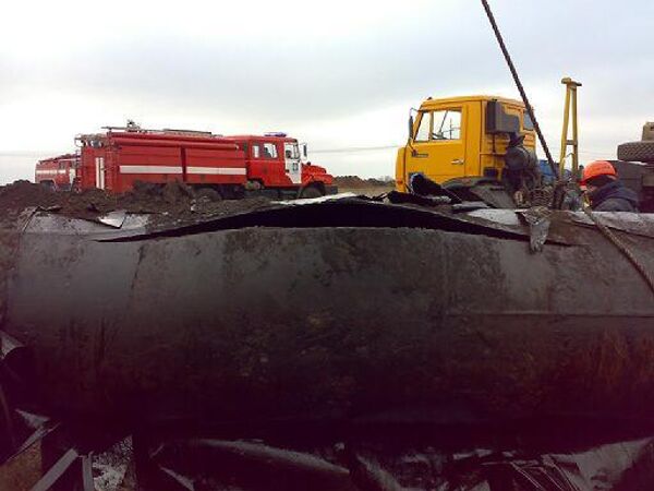 Нефтяники заменили поврежденный участок нефтепровода под Липецком