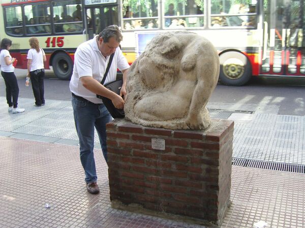 Скульптора Эрьзя в Буэнос-Айресе