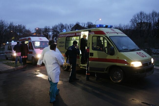 Пострадавшие при пожаре в пермском клубе Хромая лошадь доставлены в НИИ скорой помощи имени Склифосовского