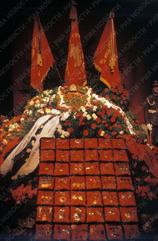 Похороны Леонида Брежнева 