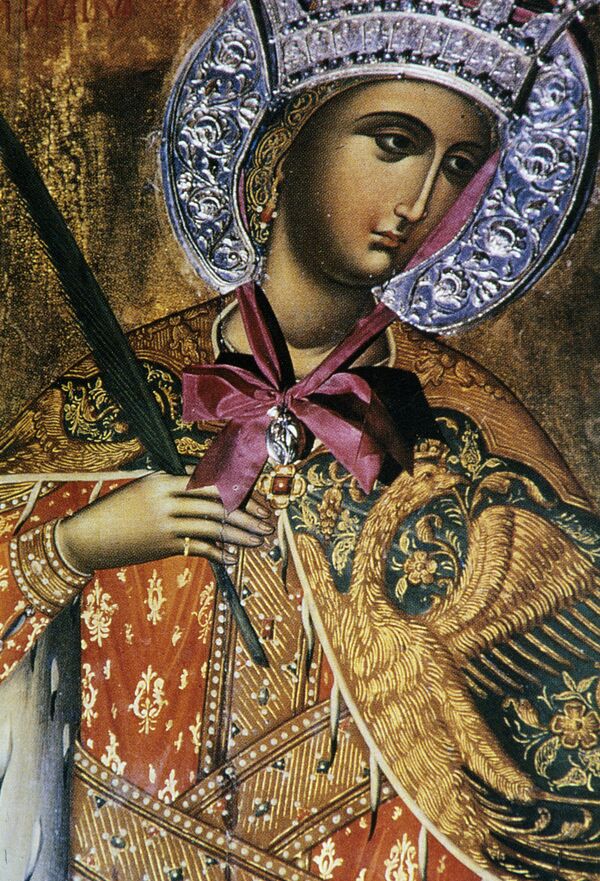 Икона Святой Великомученицы Екатерины