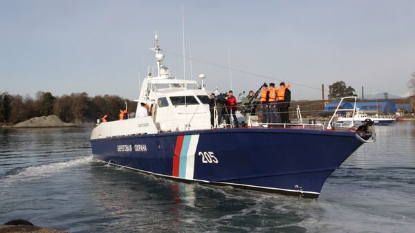 Пограничные сторожевые катера типа Соболь и Мангуст прибыли в порт Очамчира (Абхазия)