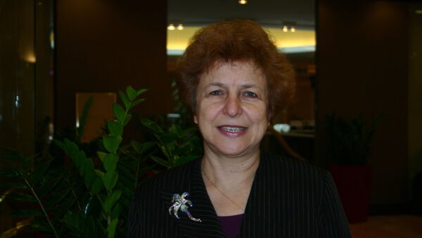 Председатель Европейского русского альянса, депутат Европарламента Татьяна Жданок.