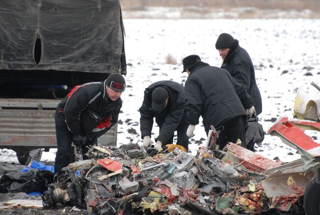 Крушение частного самолета в Челябинской области
