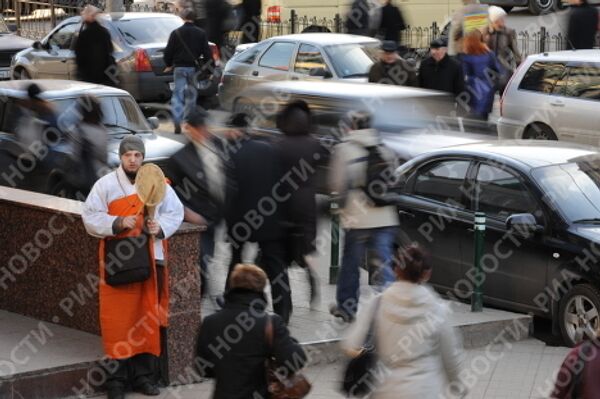 Единственный буддийский монах в Москве